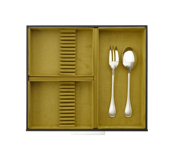 75-Piece Silver-Plated Flatware Set with chest